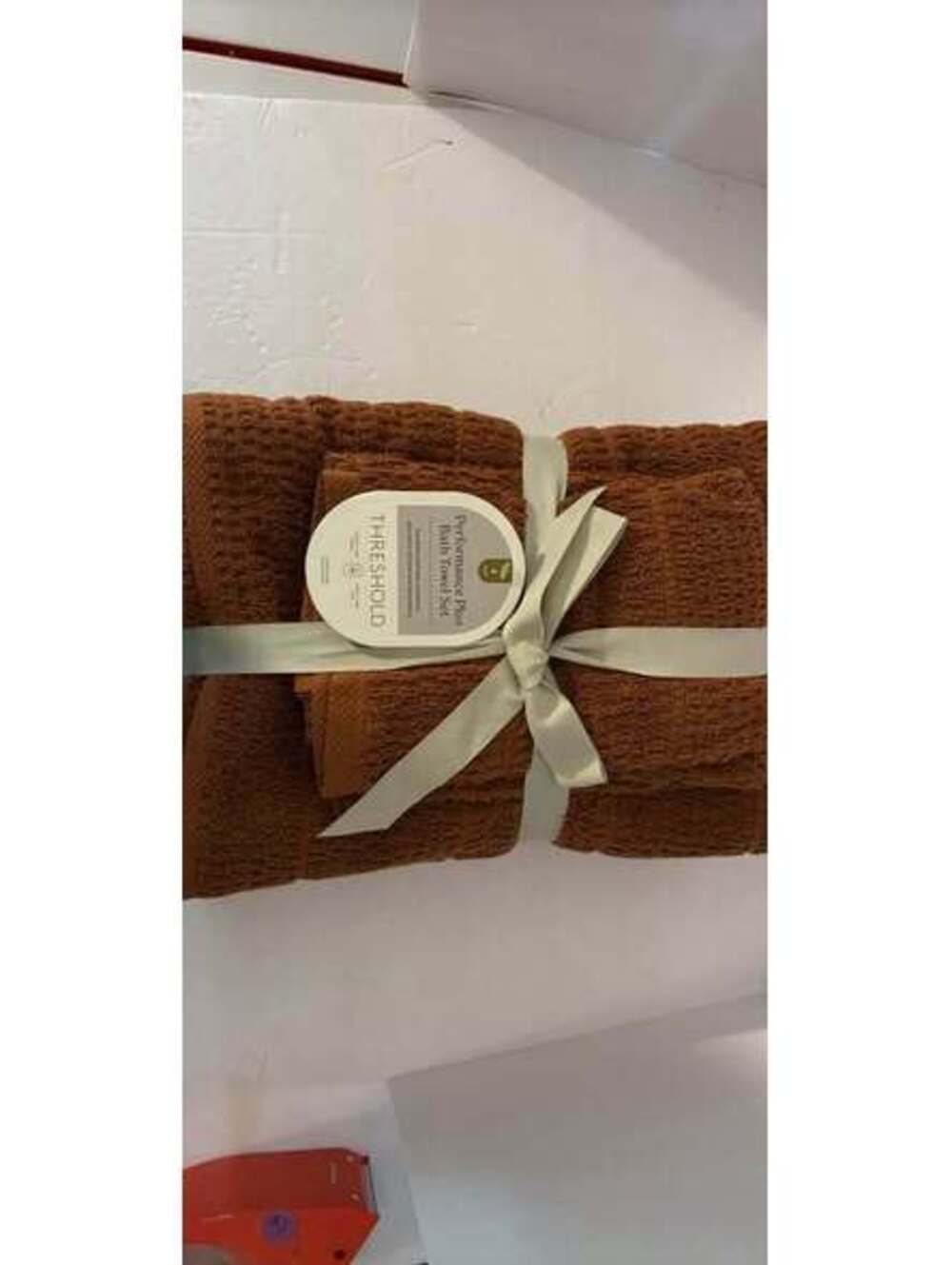 Threshold Performance Plus 4-Piece Bath Towel Set
